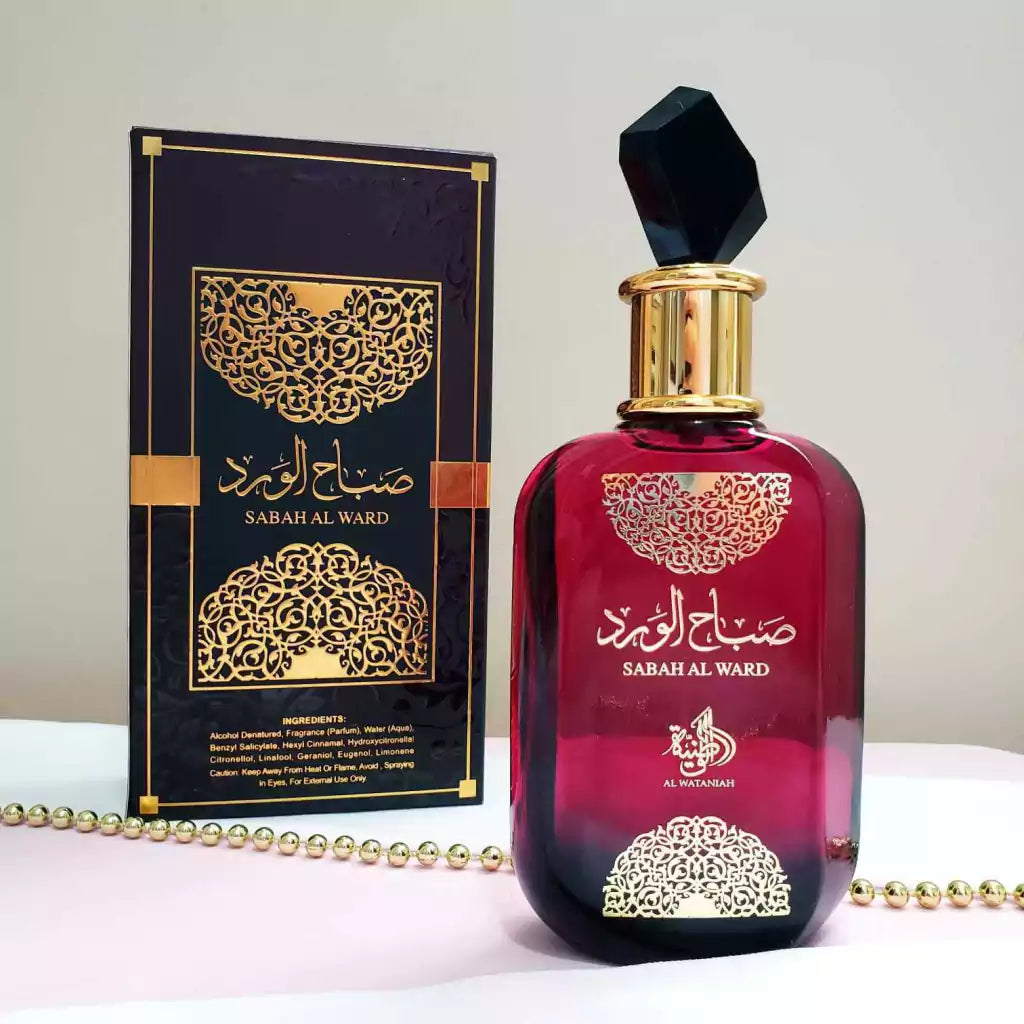 Set de 3 parfumuri | Sabah Al Ward 100 ml, Fakhar 100 ml, Royal Amber 100 ml